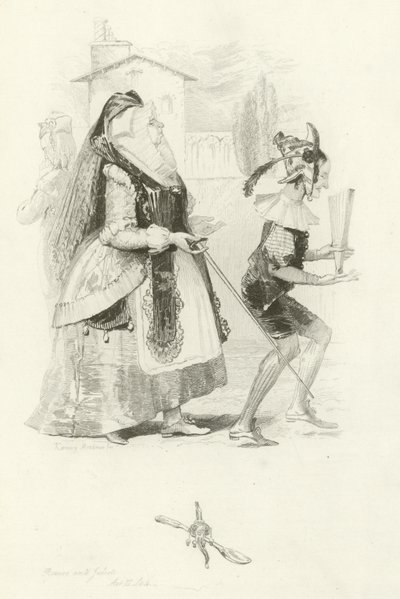 Romeo and Juliet by Joseph Kenny Meadows